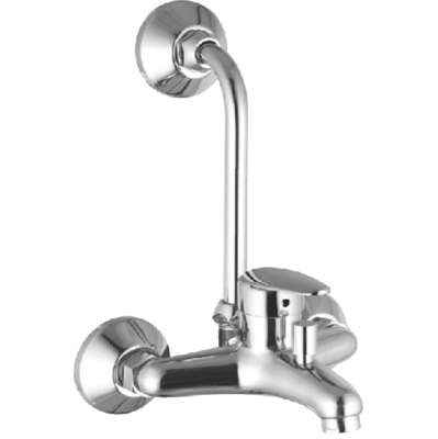 S.L Exposed Wall Mixer with Bend